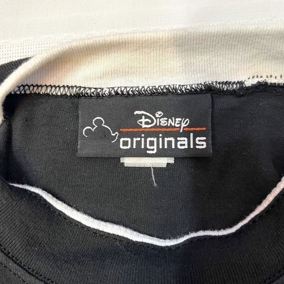 Vintage Walt Disney World Disney Originals SS T-Shirt Applique Embroidered Gold - Picture 4 of 7
